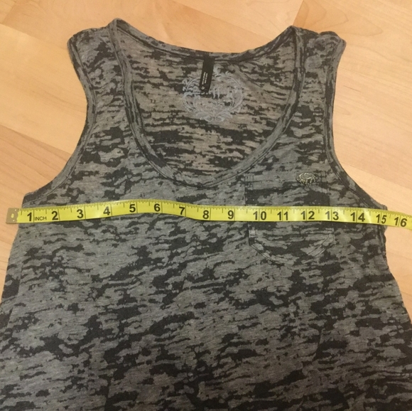 Buffalo Gray Long Tank - Picture 5 of 6